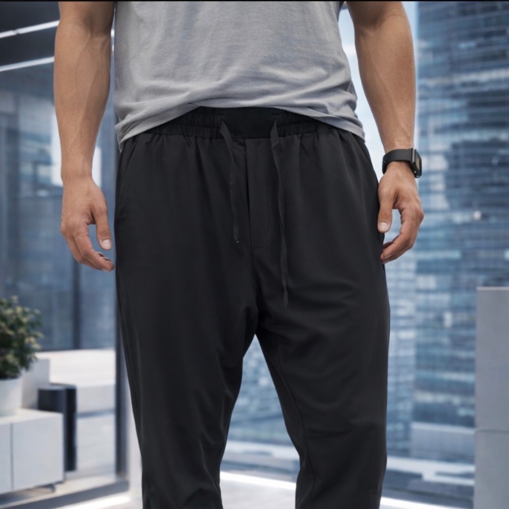 Men’s Dark Blue Joggers-Athletic Fit, Elastic waist, Everyday Comfort, Stylish